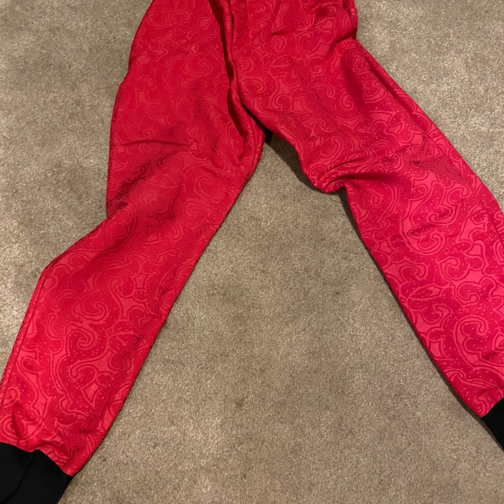 Ski pants hot pink